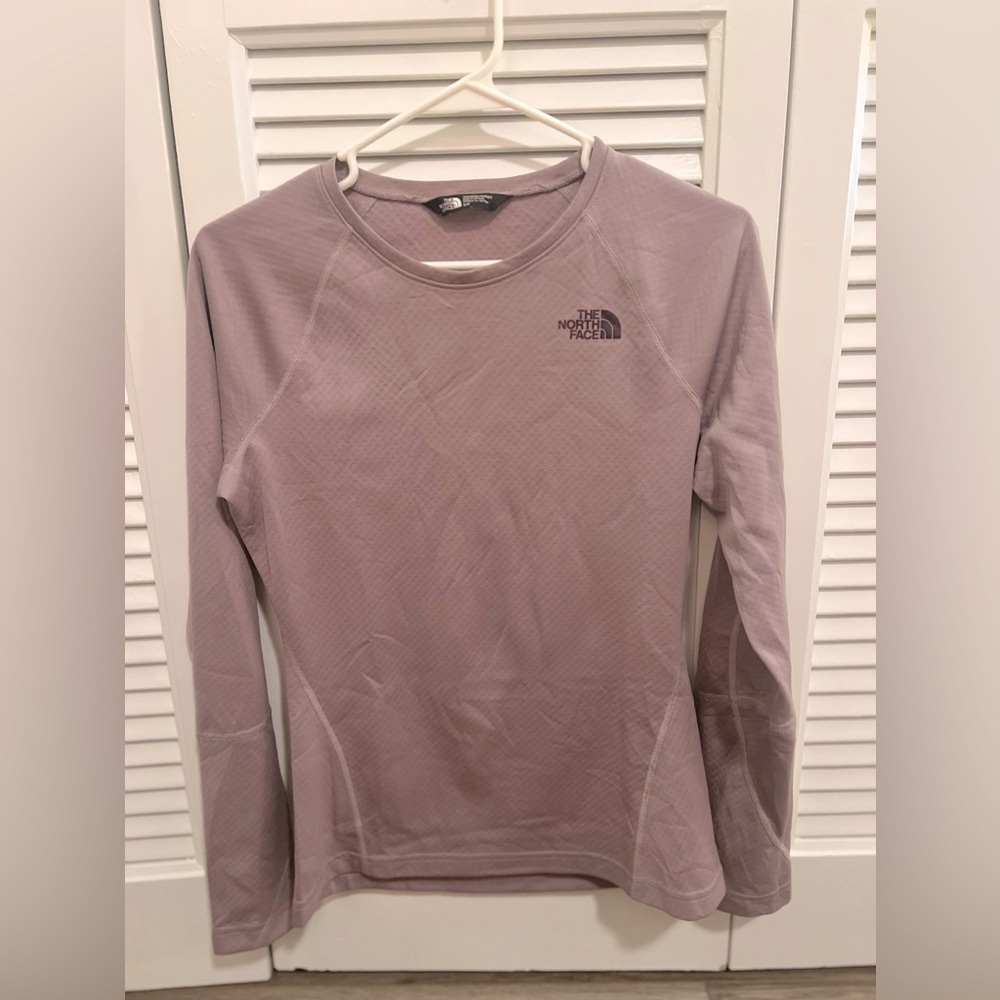 Purple compression shirt North Face